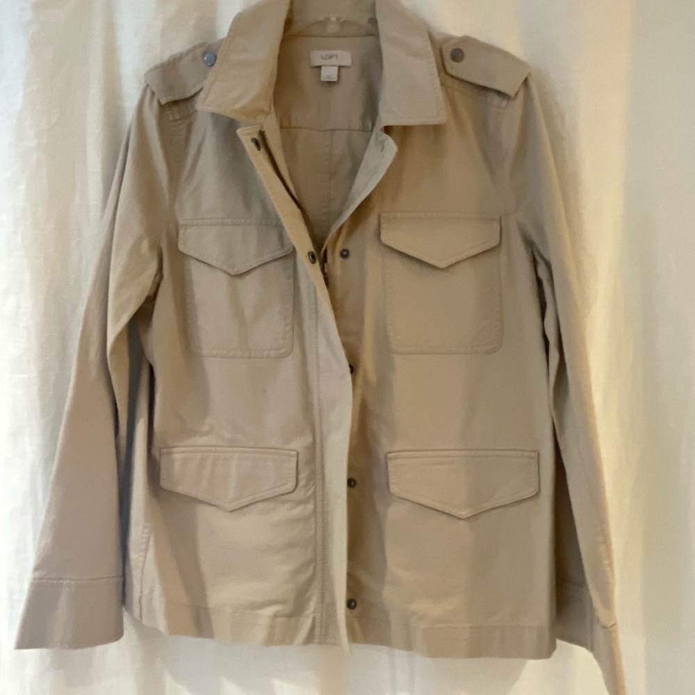 NWOT Loft Women's Tan Jacket